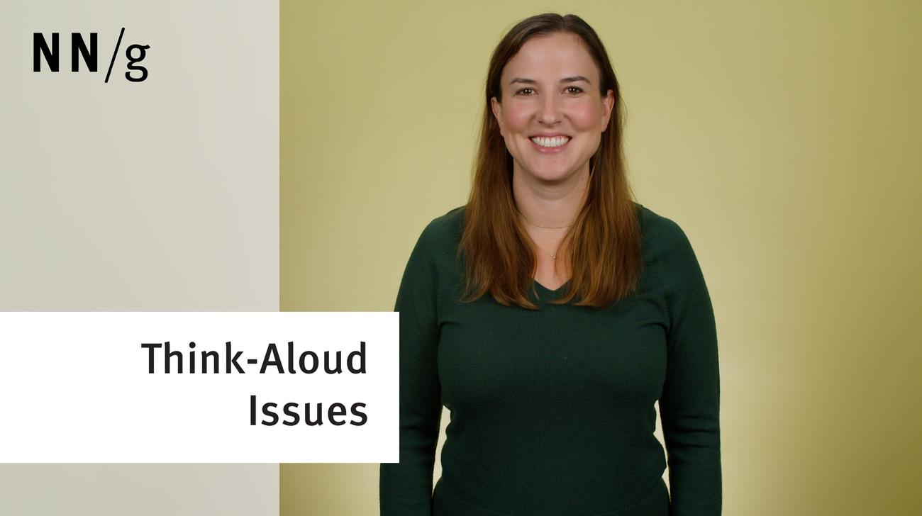 When Thinking Aloud Fails
