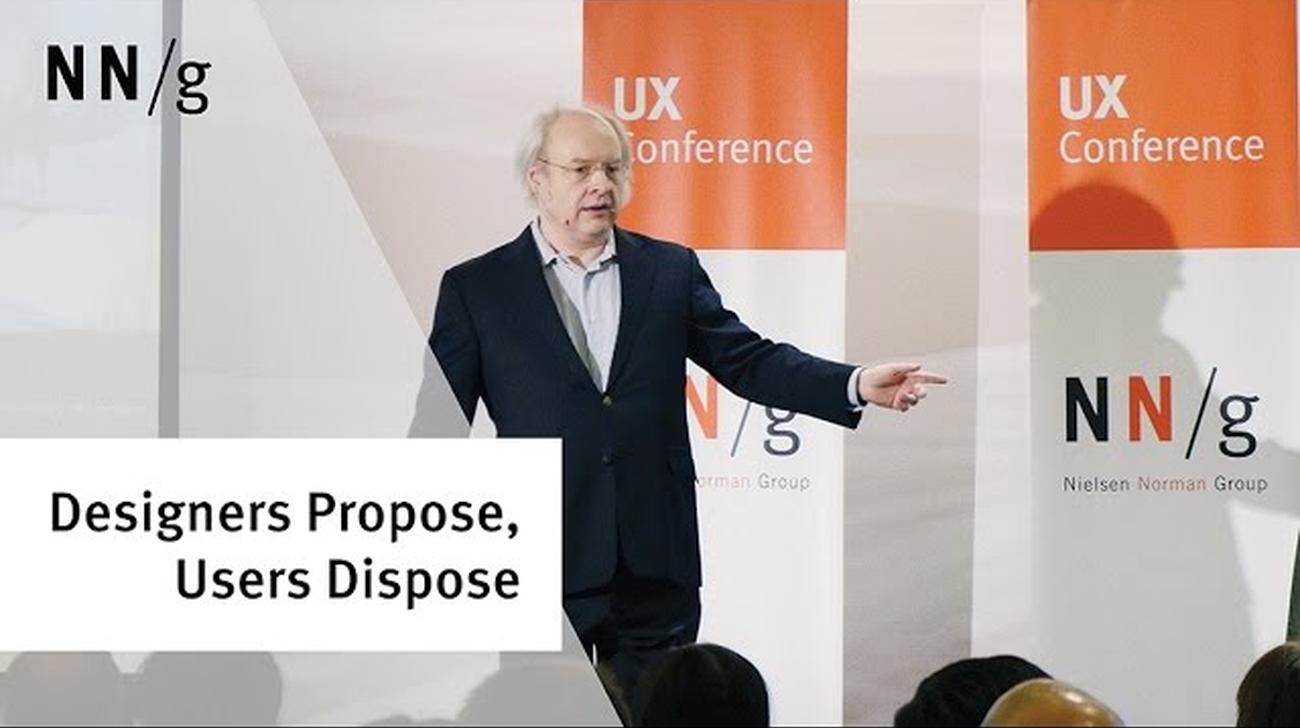 "Designers Propose, Users Dispose"