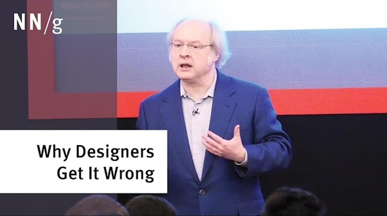 Why Is It That [Some] Designers Get It so Wrong?